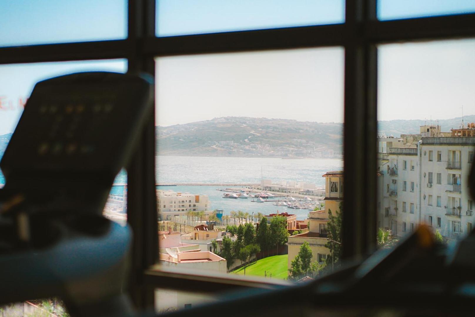 El Minzah Hotel Tanger Exterior foto View of the Dead Sea from the Dead Sea Hotel